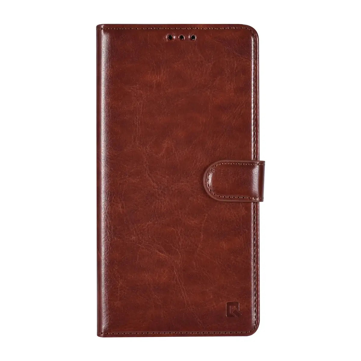 Tuniq Samsung Galaxy S24 Ultra - Θήκη Πορτοφόλι Stand από Δερματίνη - Καφέ