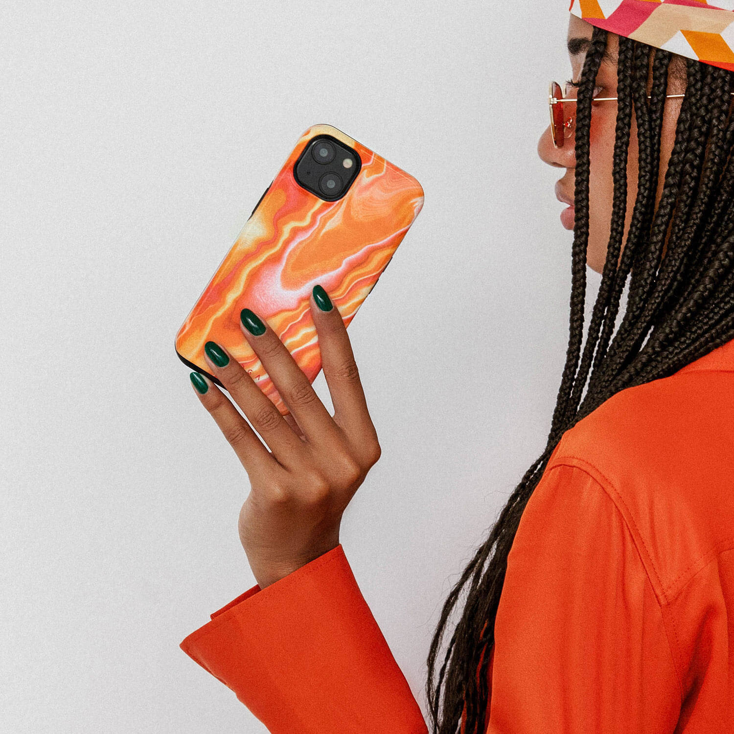 Burga Samsung Galaxy S22 Ultra Fashion Tough Σκληρή Θήκη - Retro Glow