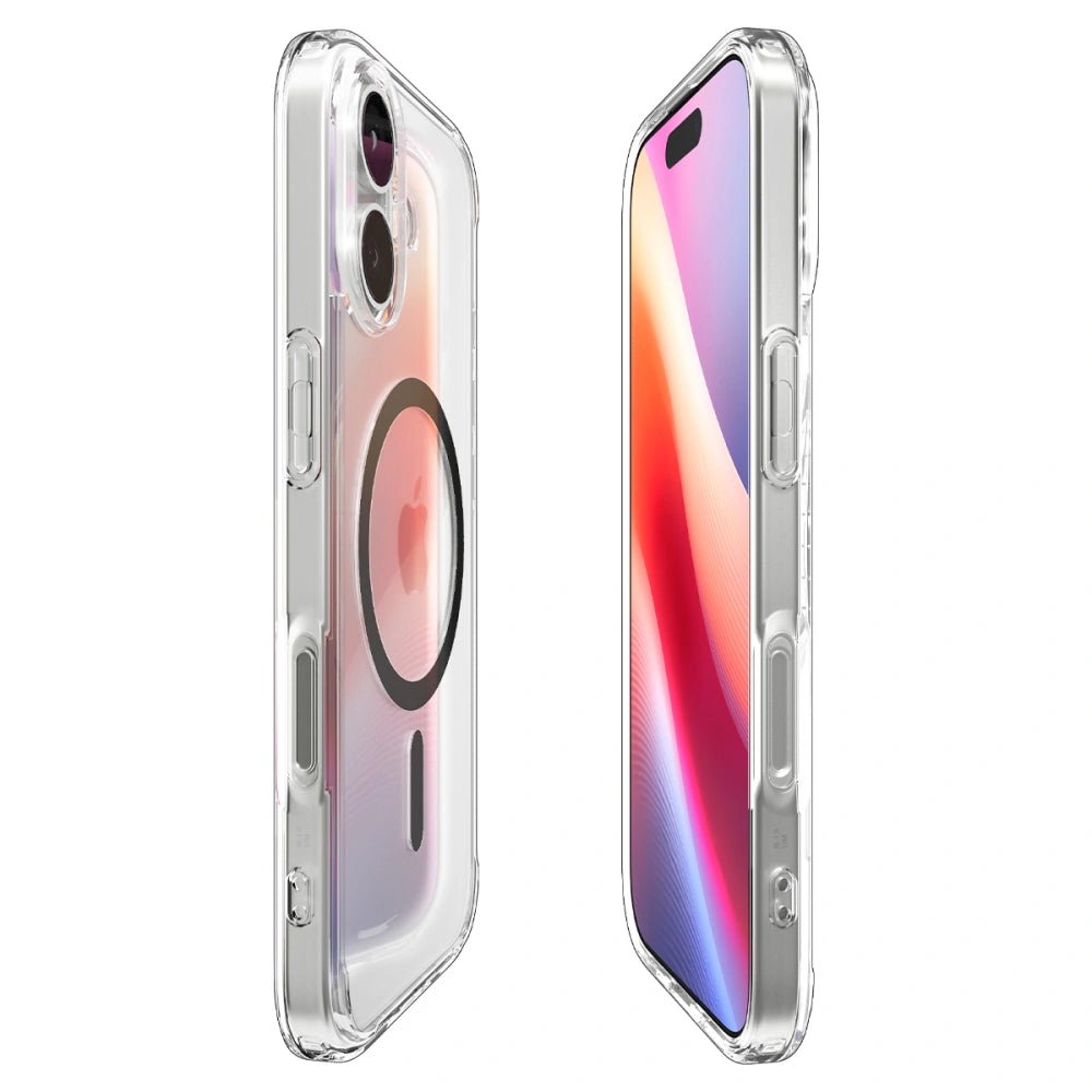 Spigen iPhone 17 - Ultra Hybrid Mag - Σκληρή Θήκη με Πλαίσιο Σιλικόνης Και MagSafe - Clear / Graphite