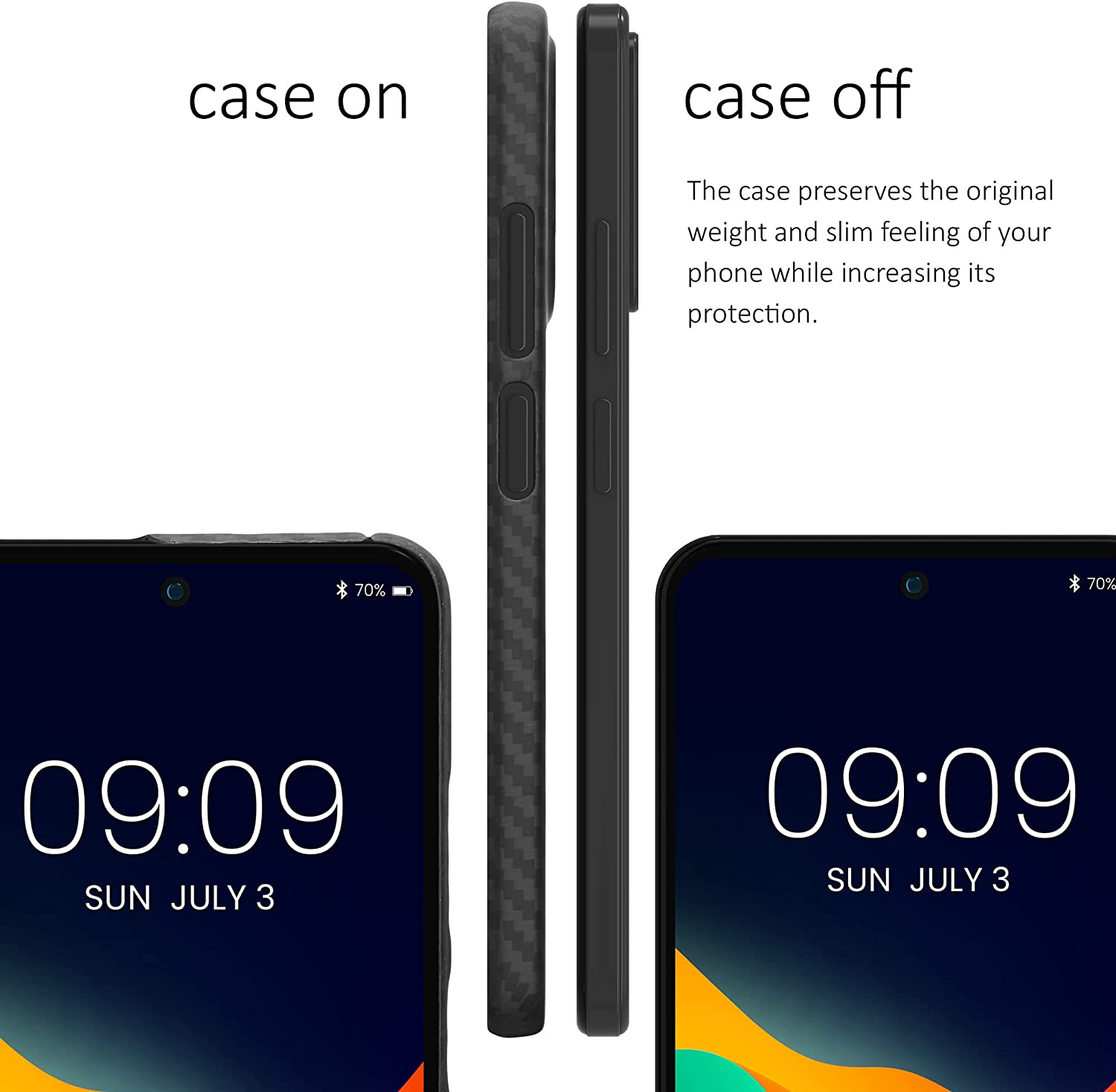 Kalibri Xiaomi Redmi Note 11 / Note 11S Σκληρή Θήκη Aramid Fiber Body Armor - Black Matte - 58262.47