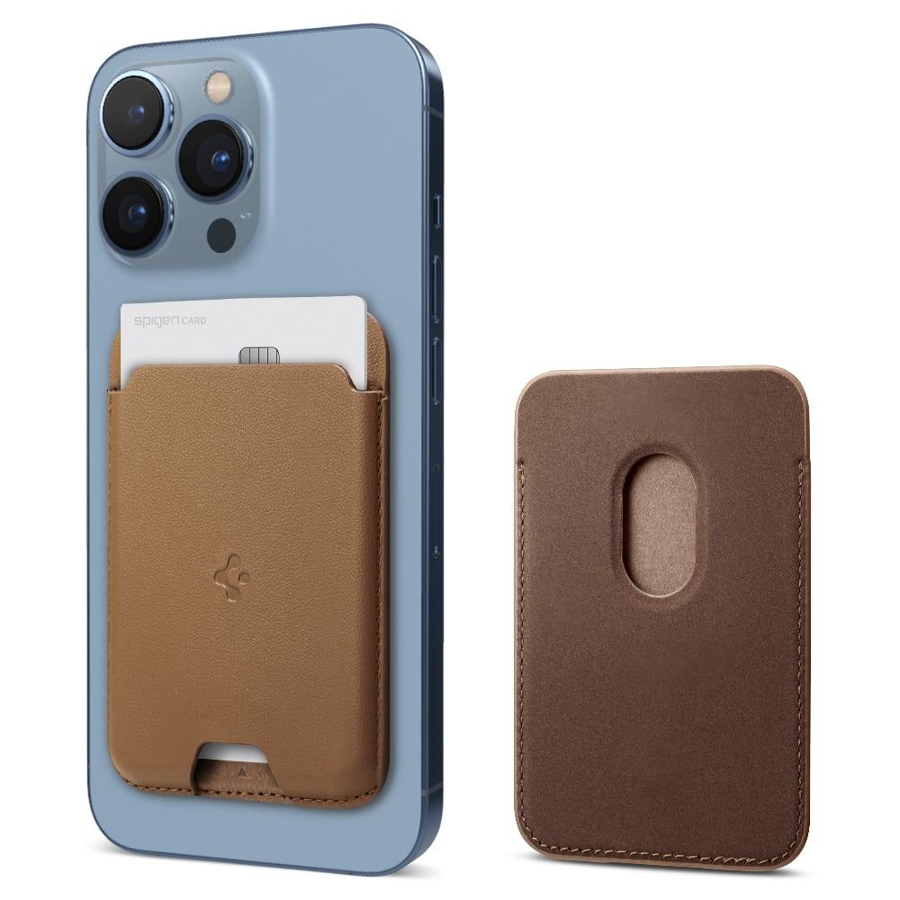 Spigen Valentinus MagSafe Universal Magnetic Card Holder - Θήκη για Κάρτες - Brown