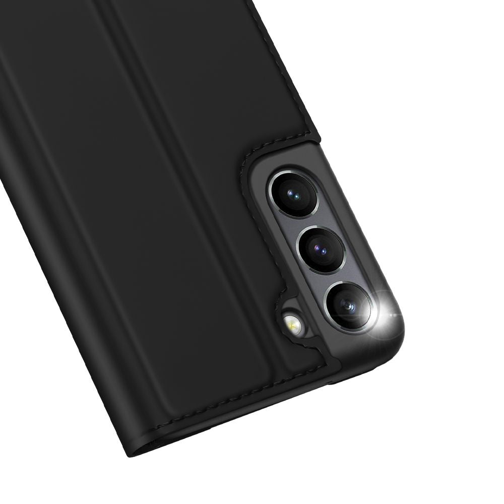 Dux Ducis Samsung Galaxy S21 FE Flip Stand Case Θήκη Βιβλίο - Black