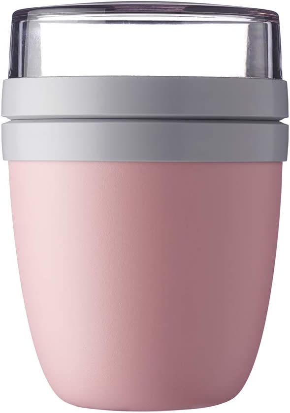Mepal Lunch Pot Ellipse - Δοχείο Φαγητού - BPA Free - 500ml - 200ml - Nordic Pink