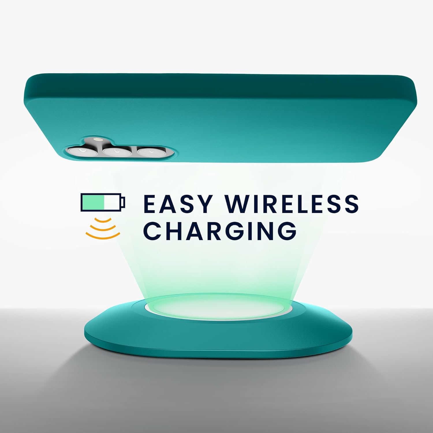 KW Samsung Galaxy S24 Θήκη Σιλικόνης TPU - Petrol Matte