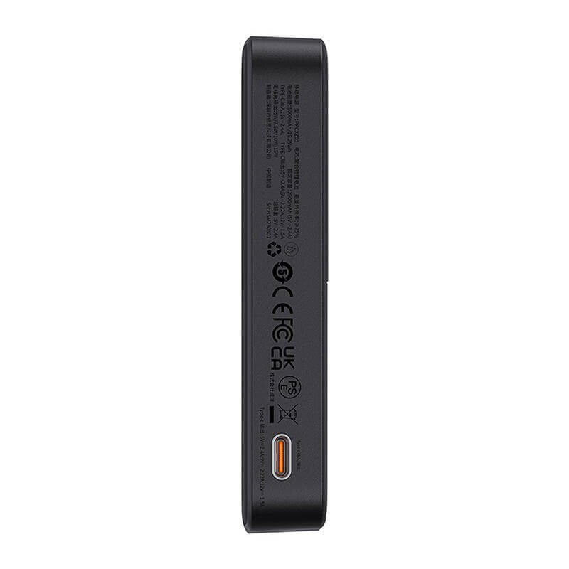Baseus MagPro Magnetic PPCXZ05 - Ασύρματο MagSafe PowerBank 5000mAh 20W με Καλώδιο Type-C to Type-C - Black