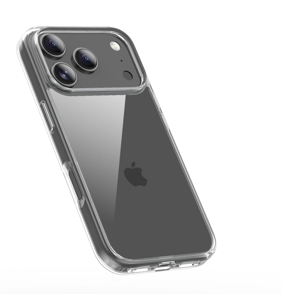 Tech-Protect iPhone 17 Pro Flexair Hybrid - Σκληρή Θήκη με Πλαίσιο Σιλικόνης - Διάφανη