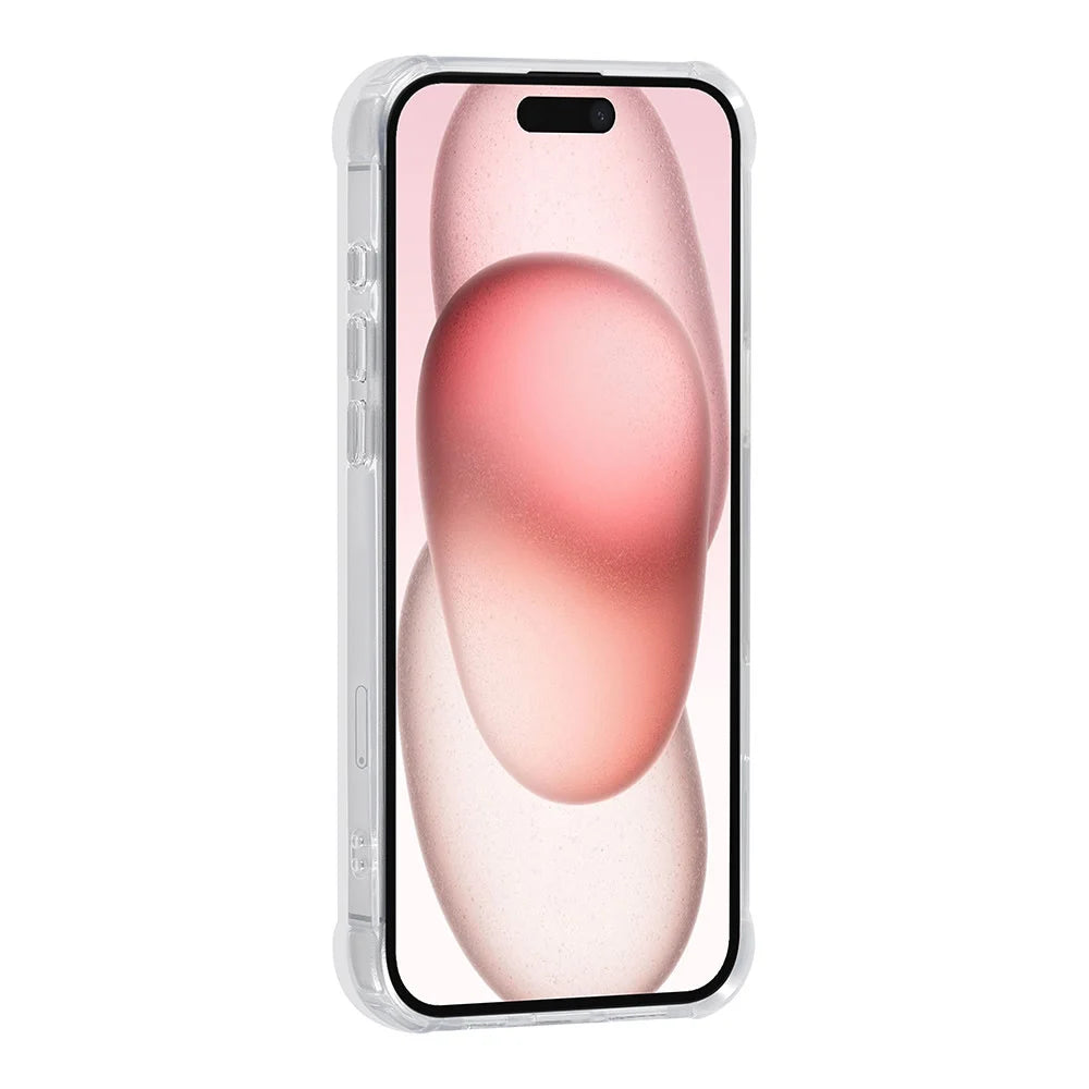 Tuniq iPhone 16 Plus Θήκη Σιλικόνης με Ενισχυμένες Γωνίες - Διάφανη