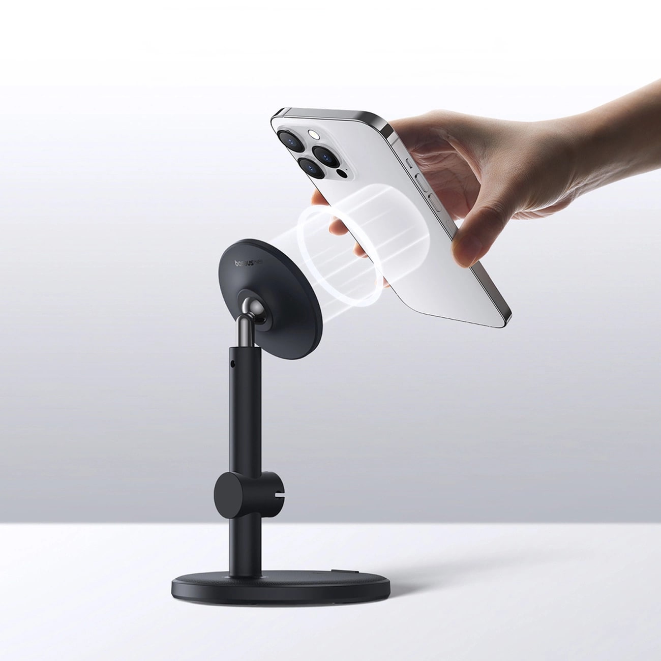 Baseus MagPro Telescopic Μαγνητική Βάση Στήριξης Κινητού - Black