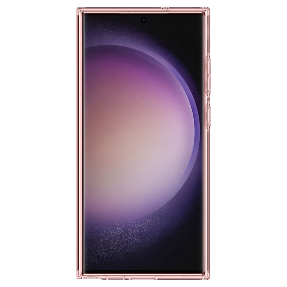 Spigen Samsung Galaxy S23 Ultra - Ultra Hybrid Σκληρή Θήκη με Πλαίσιο Σιλικόνης - Rose Crystal