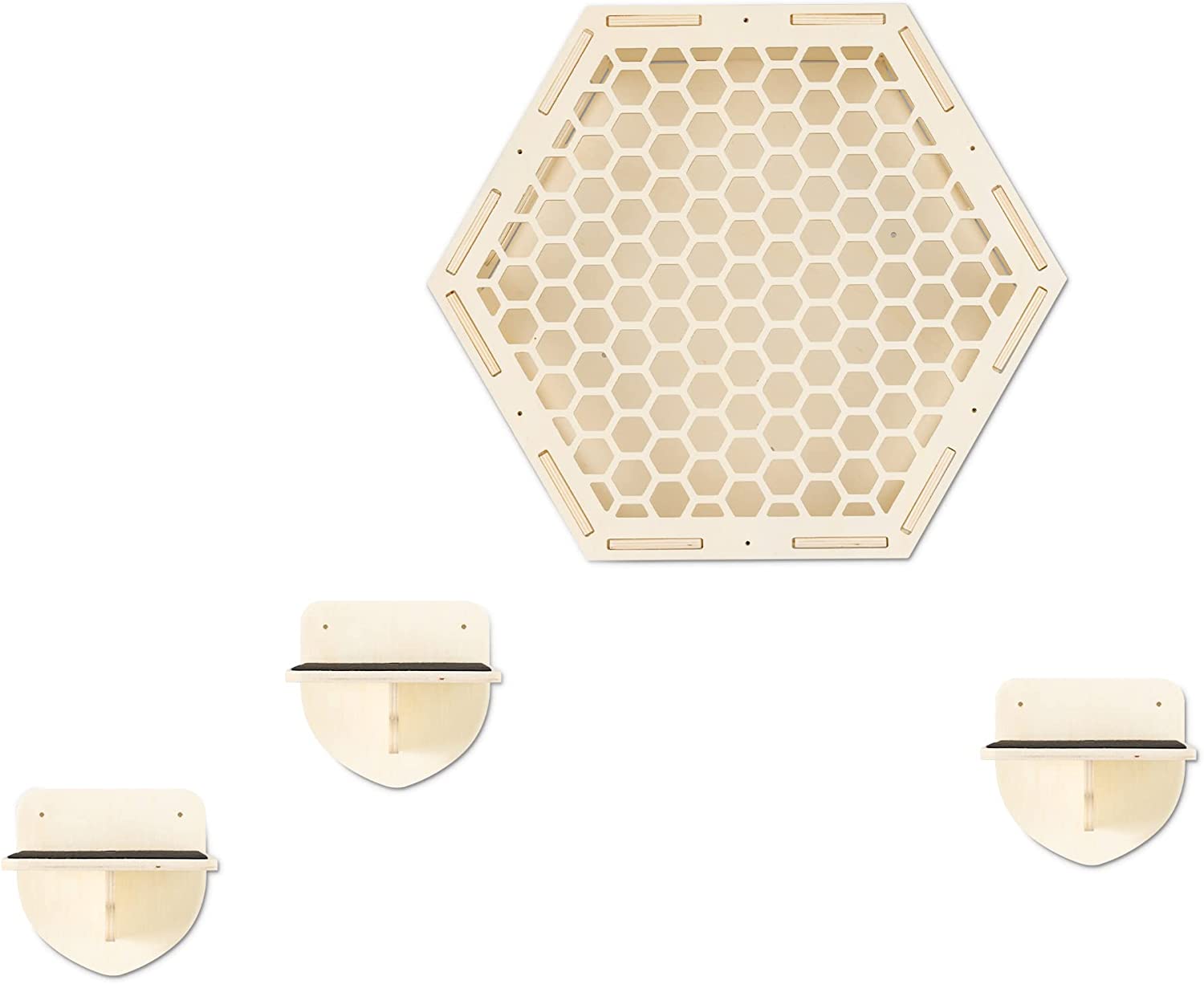 Navaris Επιτοίχιο Σετ Αναρρίχησης για Γάτες - Light Brown - 58934.04