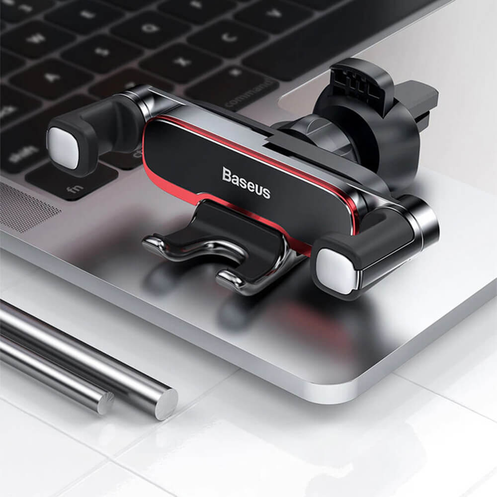 Baseus Mr Hui Gravity Series - Universal Βάση Αυτοκινήτου Αεραγωγού - Black - SUYL-HU01