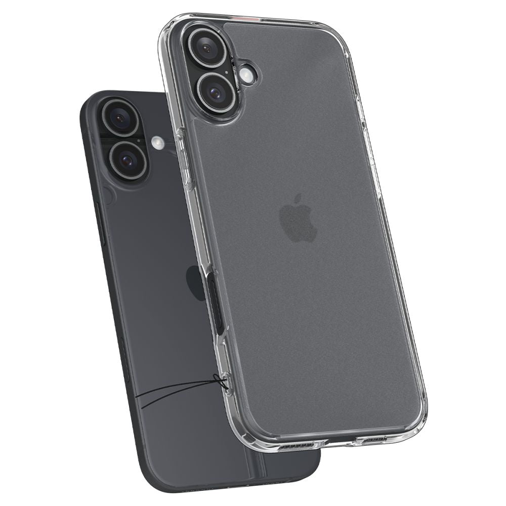 Spigen iPhone 16 Ultra Hybrid Σκληρή Θήκη με Πλαίσιο Σιλικόνης - Frost Clear