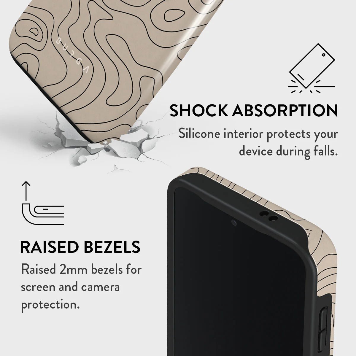 Burga Samsung Galaxy S24 Fashion Tough Σκληρή Θήκη - Wild Terrain