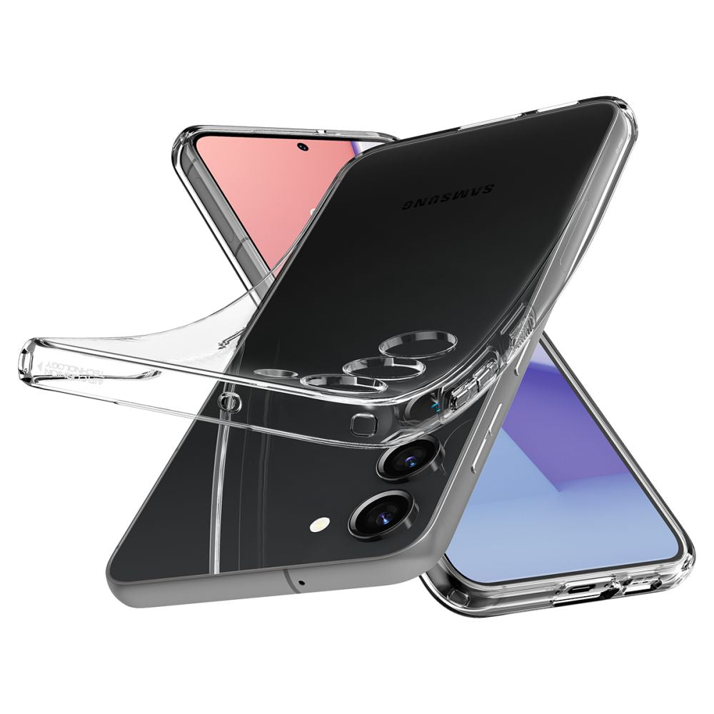 Spigen Samsung Galaxy S23 Liquid Crystal Θήκη Σιλικόνης - Crystal Clear