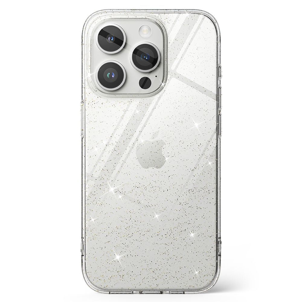 Ringke iPhone 15 Pro Max Air Ultra Thin TPU Case Λεπτή Θήκη Σιλικόνης - Glitter - Διάφανη