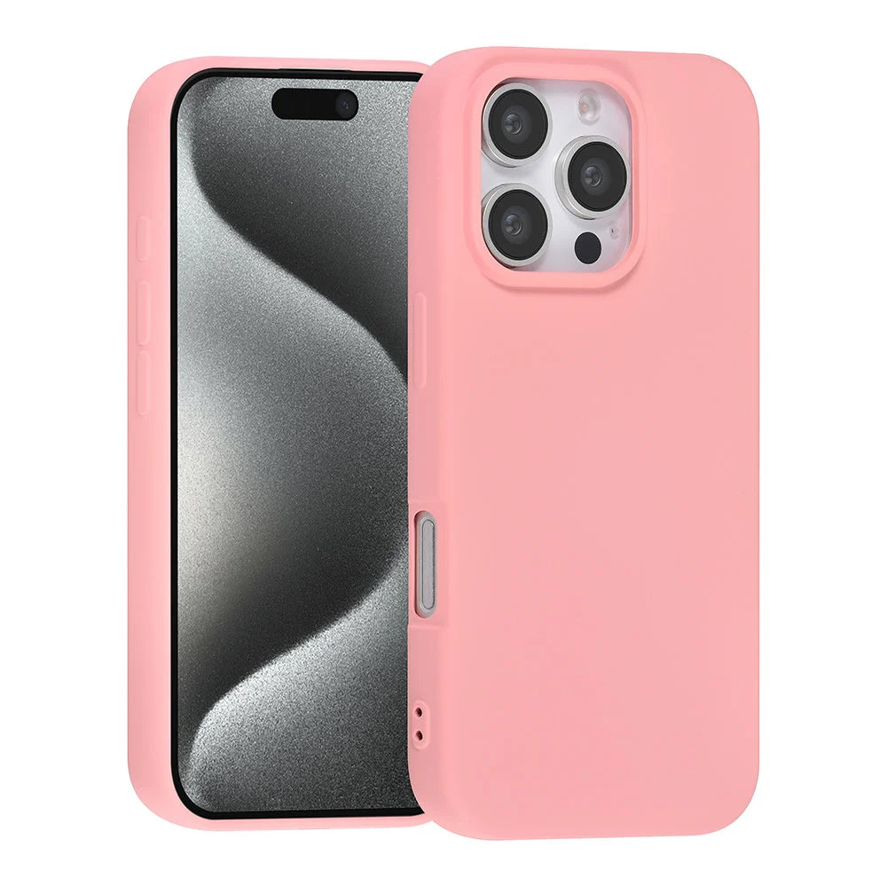Tuniq iPhone 16 Pro Θήκη Σιλικόνης - Pink