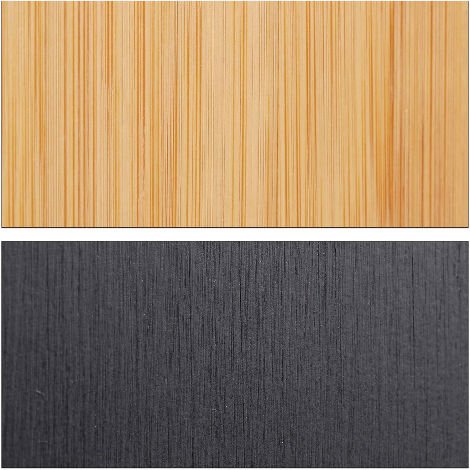 Relaxdays Ξύλινο Κουτί Αποθήκευσης για Χαρτομάντηλα από Μπαμπού - Black - 4052025221782