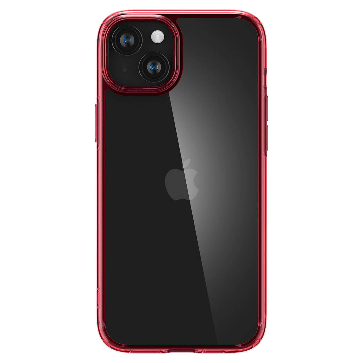 Spigen iPhone 15 Plus - Ultra Hybrid Σκληρή Θήκη με Πλαίσιο Σιλικόνης - Red Crystal