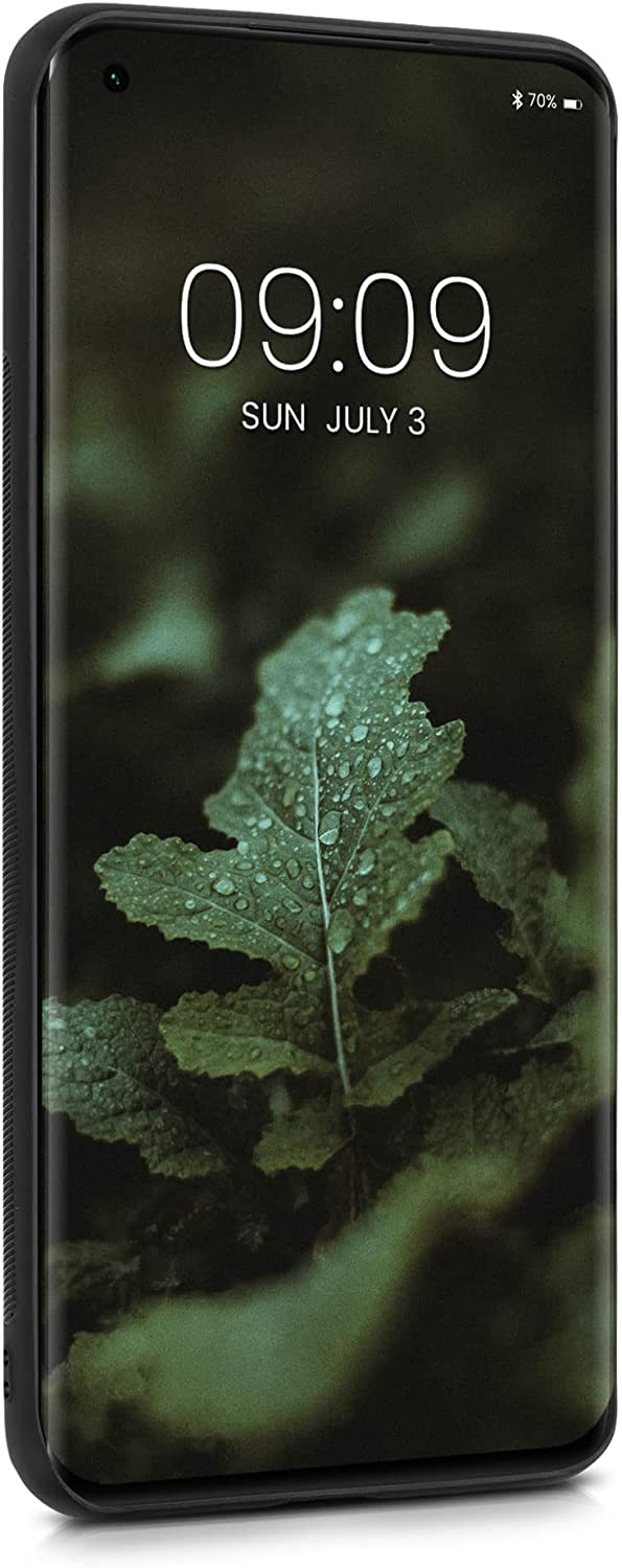 KW Xiaomi Mi 11 Θήκη από Φυσικό Ξύλο - Design Wood Japanese Wave - Blue / White / Brown - 54662.06