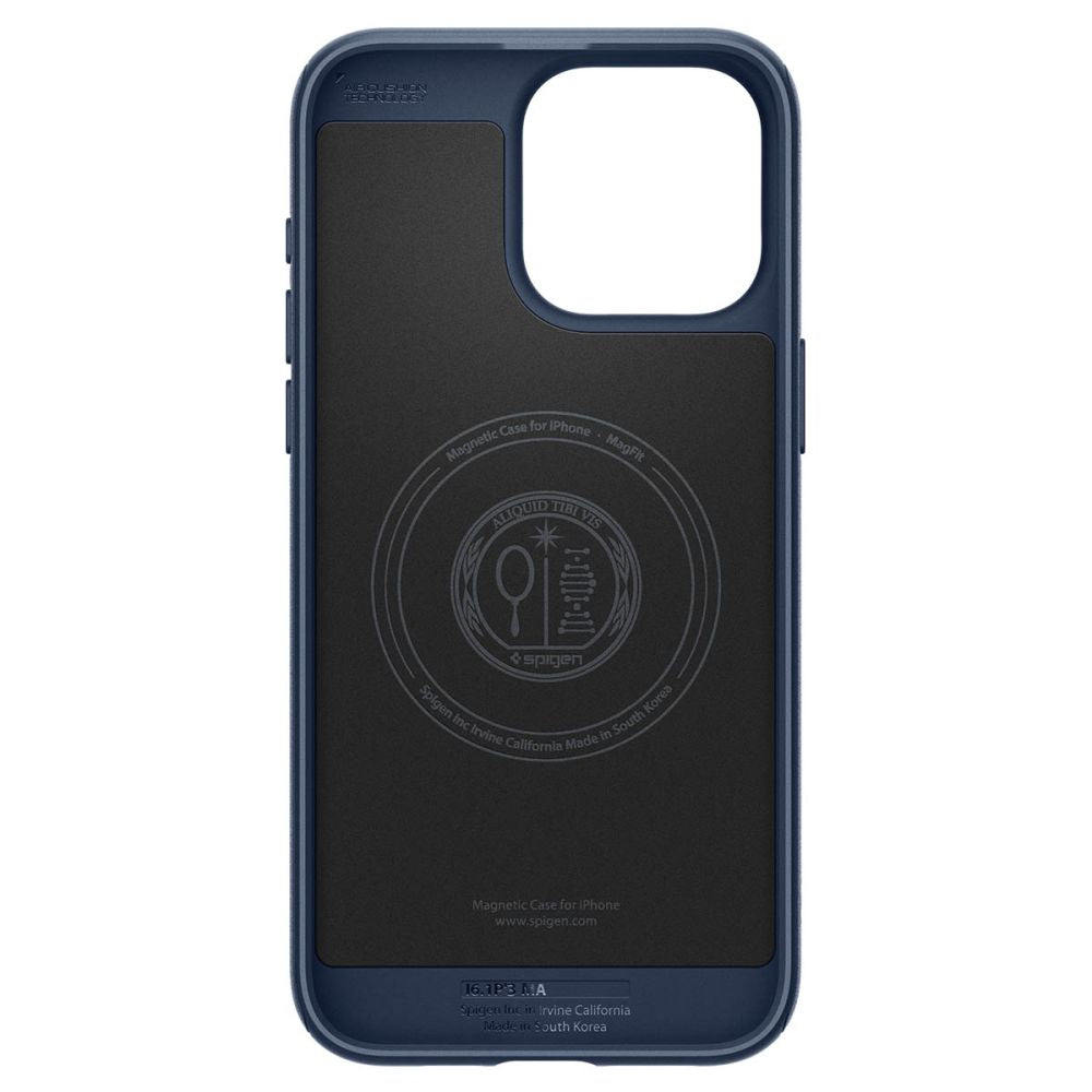 Spigen iPhone 15 Pro Mag Armor Θήκη Σιλικόνης TPU με MagSafe - Navy Blue