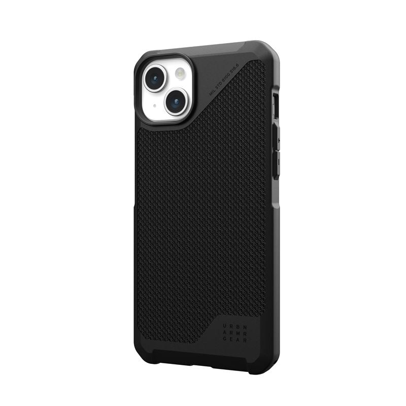 UAG iPhone 15 Plus Metropolis LT Series Σκληρή Θήκη με MagSafe - Kevlar Black