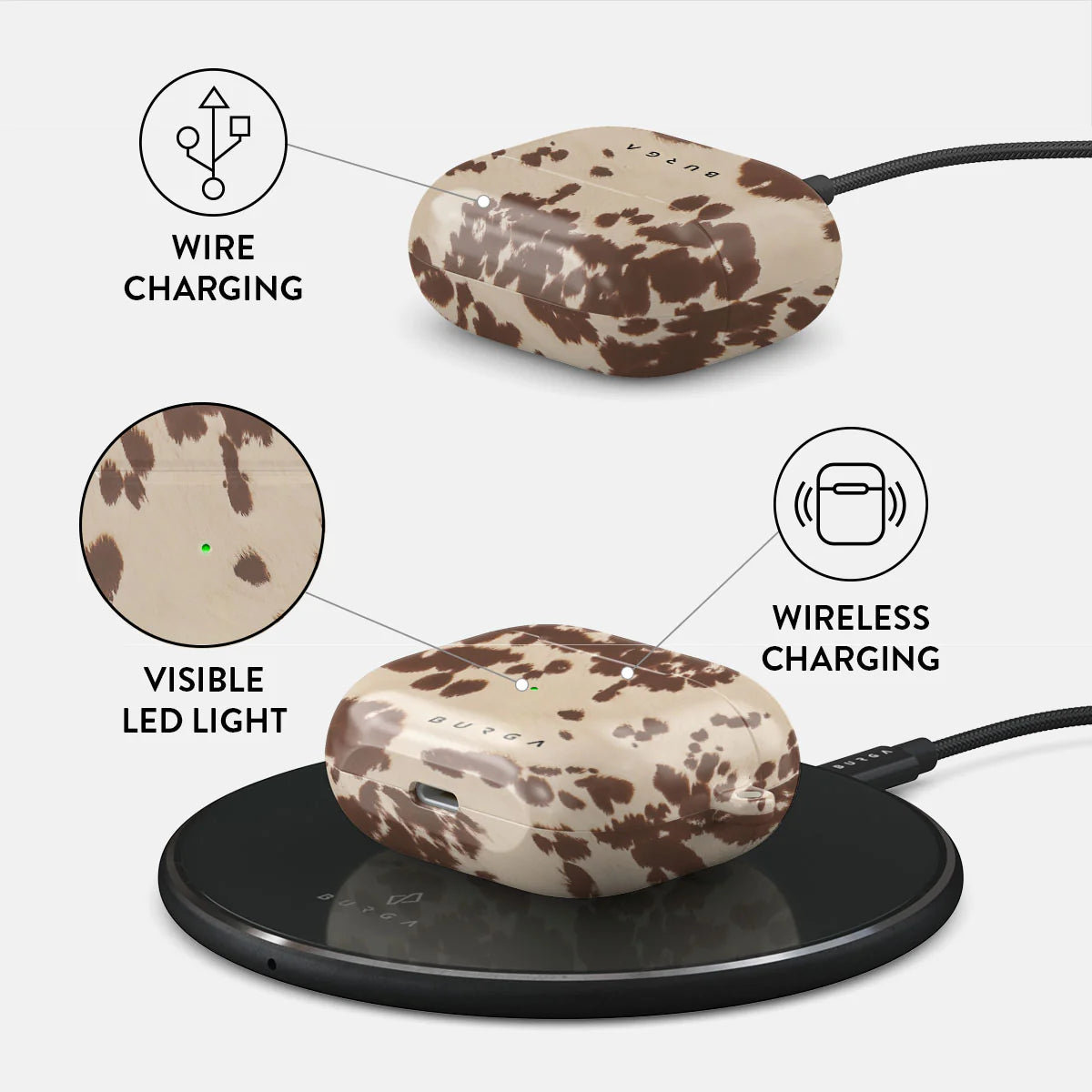 Burga AirPods 3 Σκληρή Θήκη - Rodeo