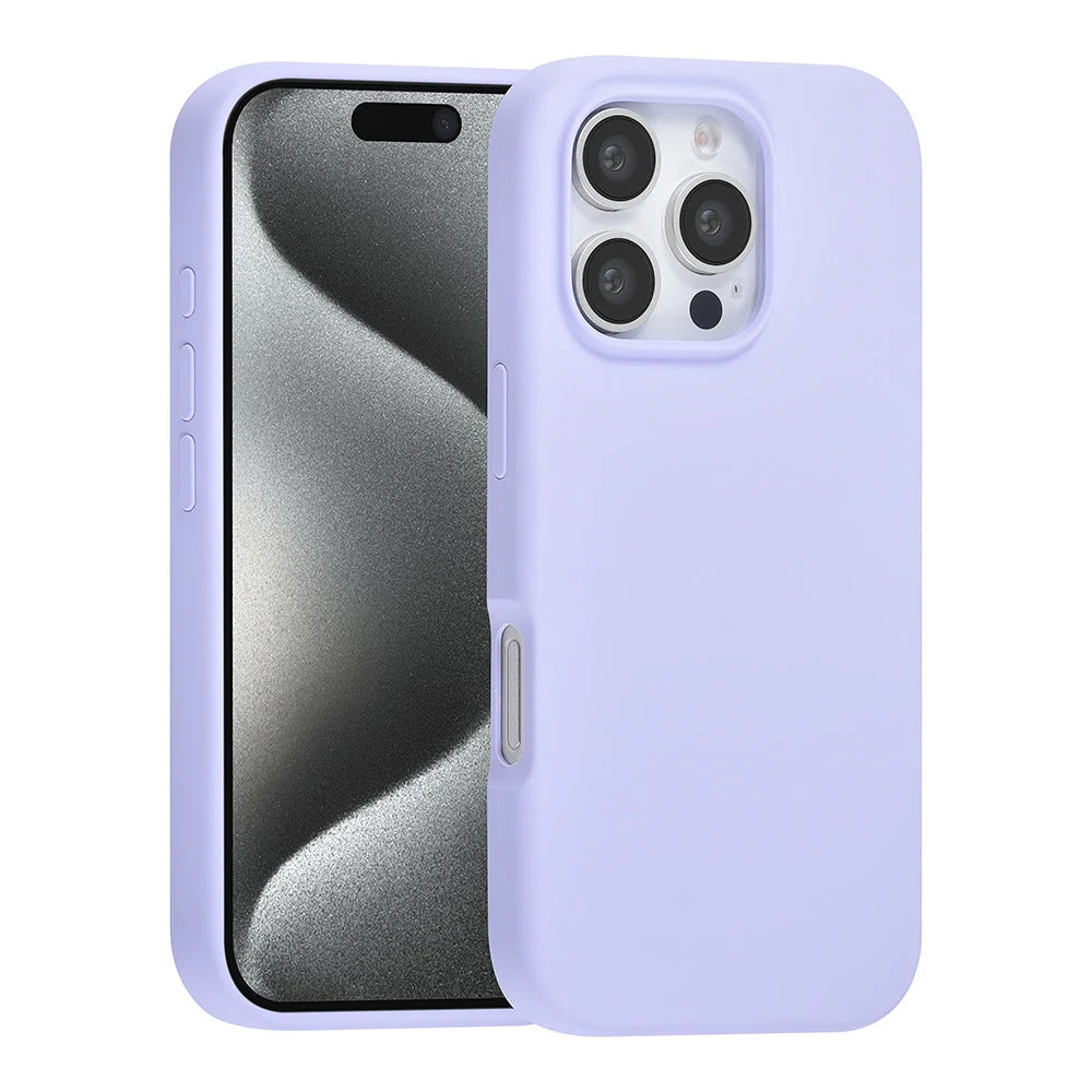 Tuniq iPhone 16 Pro Premium Liquid Silicone Θήκη Σιλικόνης - Purple