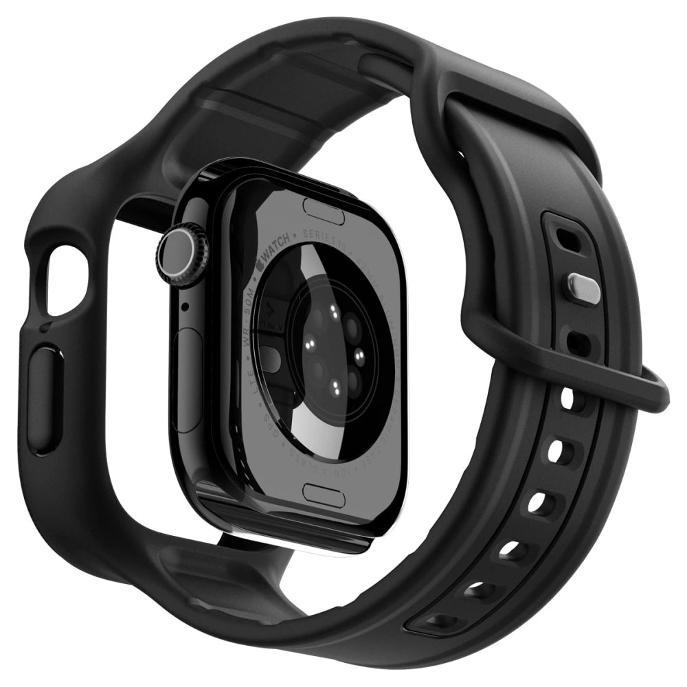 Spigen Λουράκι Apple Watch 10/11 - 46mm με Θήκη Προστασίας - Vault Pro - Matte Black