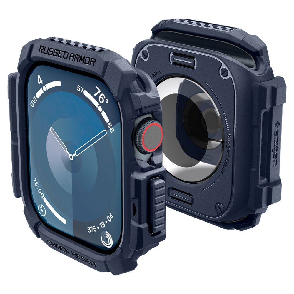 Spigen Θήκη Apple Watch 10/11 - 46mm Rugged Armor - Navy Blue