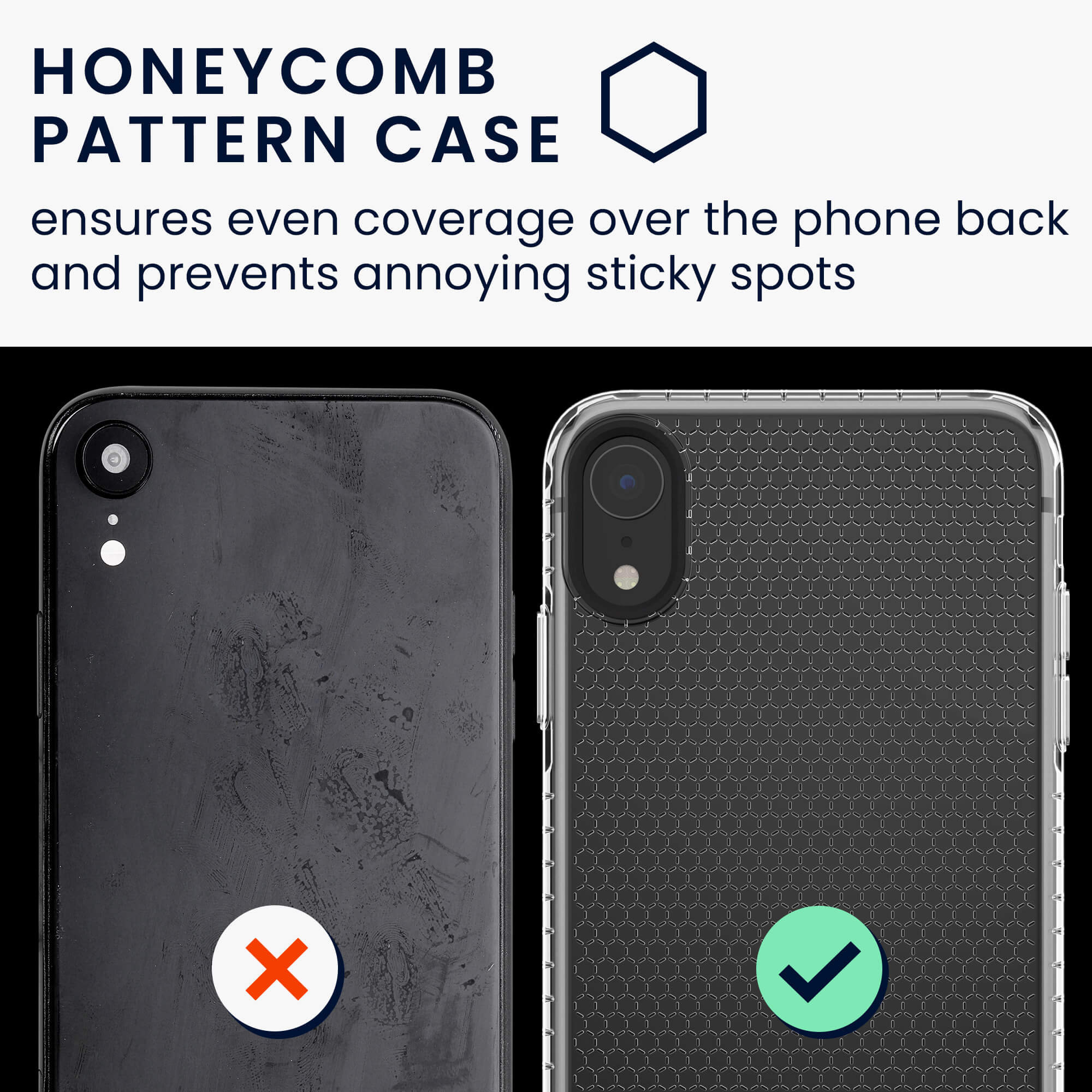 KW Samsung Galaxy S21 Θήκη Σιλικόνης TPU Design Honeycomb - Διάφανη - 55416.03