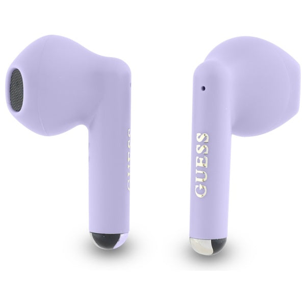 Guess Printed Classic Logo - Bluetooth 5.3 - Ασύρματα ακουστικά για Κλήσεις / Μουσική - Purple