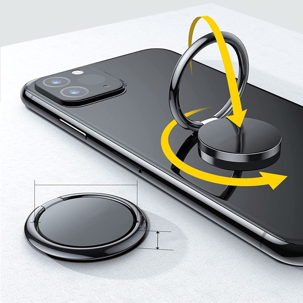 Tech - Protect Ring Holder Δαχτυλίδι Συγκράτησης Κινητού - Marble Rose