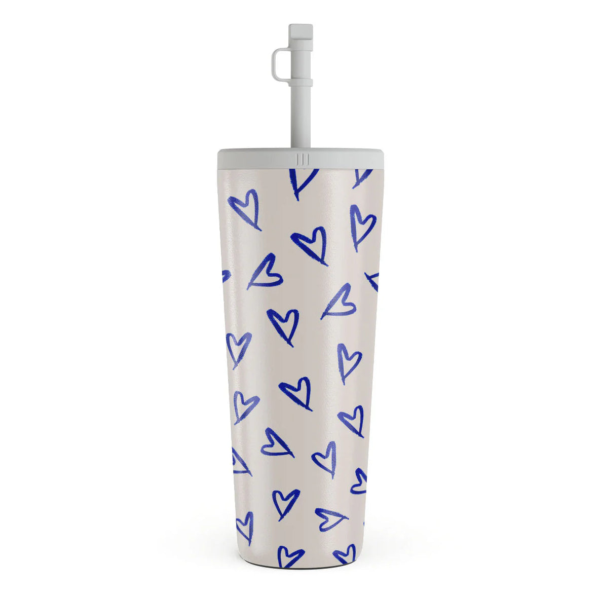 Burga Κούπα θερμός από Ανοξείδωτο Ατσάλι με καλαμάκι - 700ml - Love Me Right