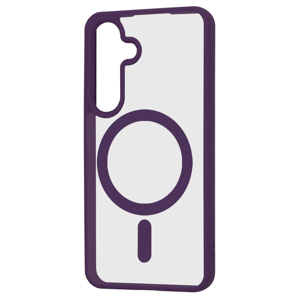 Techsuit Samsung Galaxy S25 - MagSafe Pro - Σκληρή Θήκη με Πλαίσιο Σιλικόνης - Purple