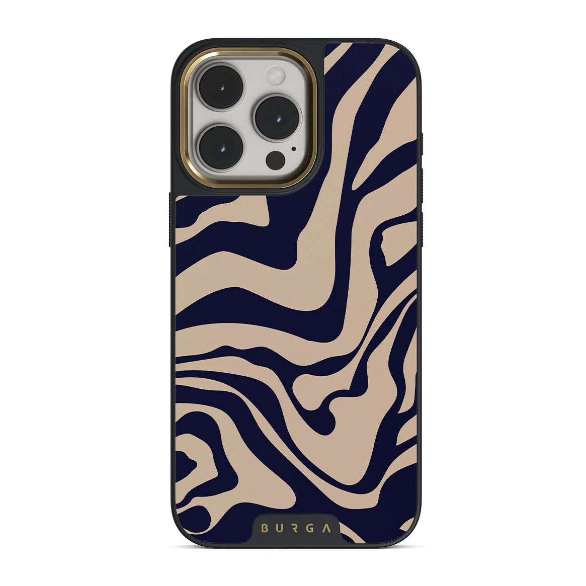Burga iPhone 15 Pro Elite Σκληρή Θήκη - Gold - Vigilant