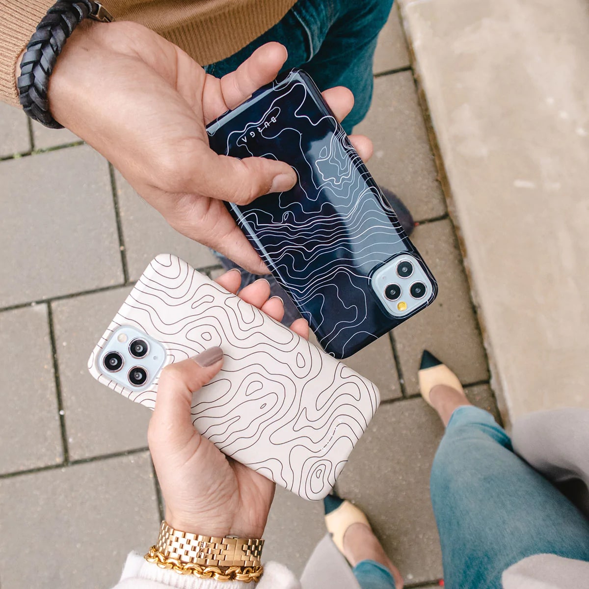 Burga iPhone 14 Pro Fashion Tough Σκληρή Θήκη - Drifting Shores