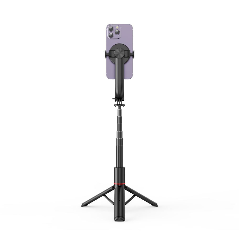 Tech-Protect L04S Ασύρματο MagSafe Selfie Stick με Τρίποδο - Black