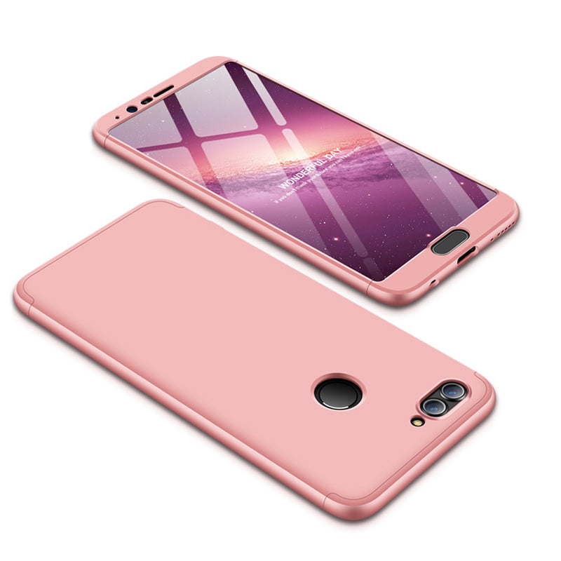 GKK Honor View 10 Θήκη 360 Full Body - Rose Gold