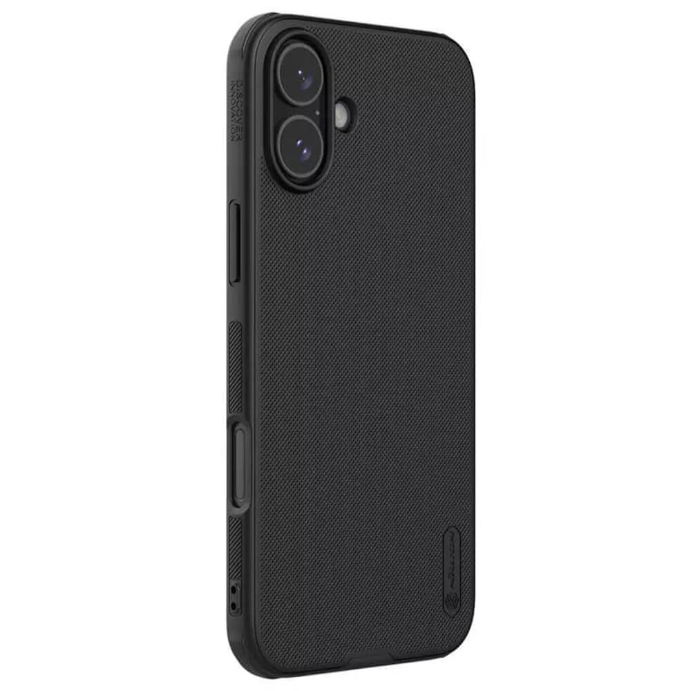 Nillkin iPhone 16 Plus Super Frosted Shield Pro Σκληρή Θήκη με Πλαίσιο Σιλικόνης - Black