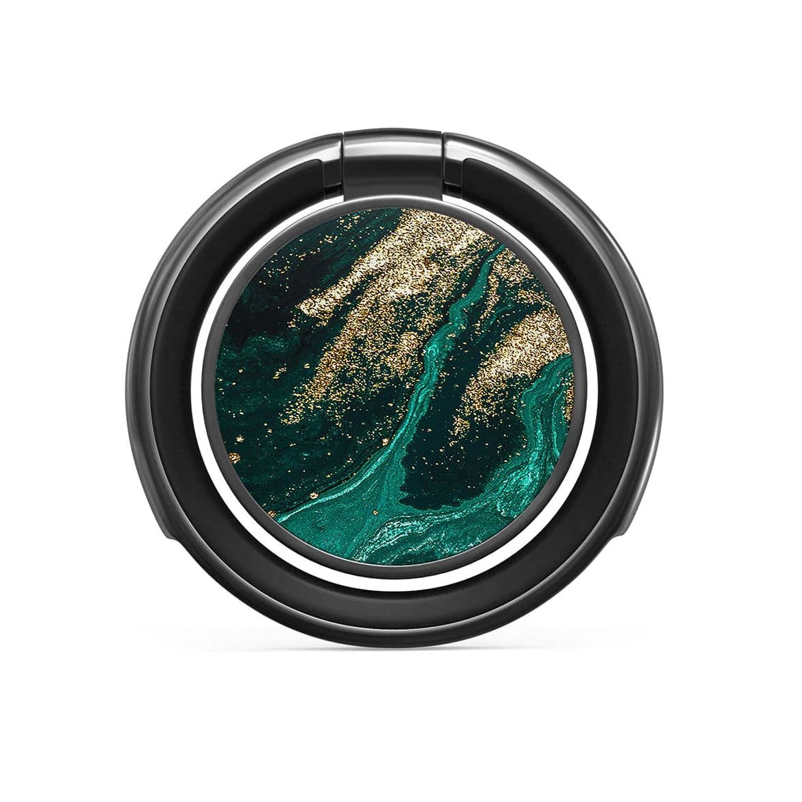 Burga Ring Holder - Δαχτυλίδι Συγκράτησης Κινητού - Βάση Στήριξης - Gunmetal - Emerald Pool