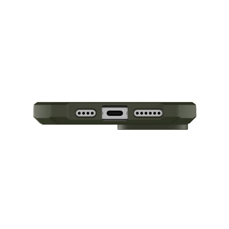 UAG iPhone 15 Plus Essential Armor MagSafe Θήκη Σιλικόνης TPU με MagSafe - Olive Drab
