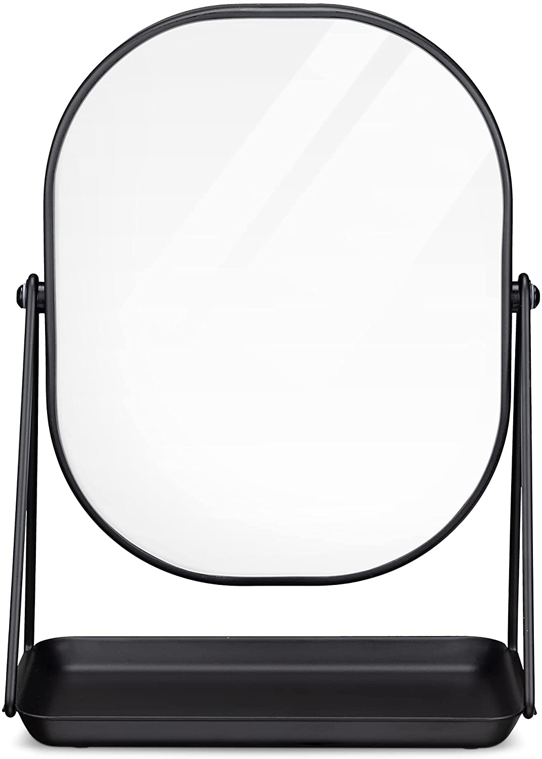 Navaris Free Standing Makeup Mirror - Καθρέπτης Μακιγιάζ - Black - 49361.01
