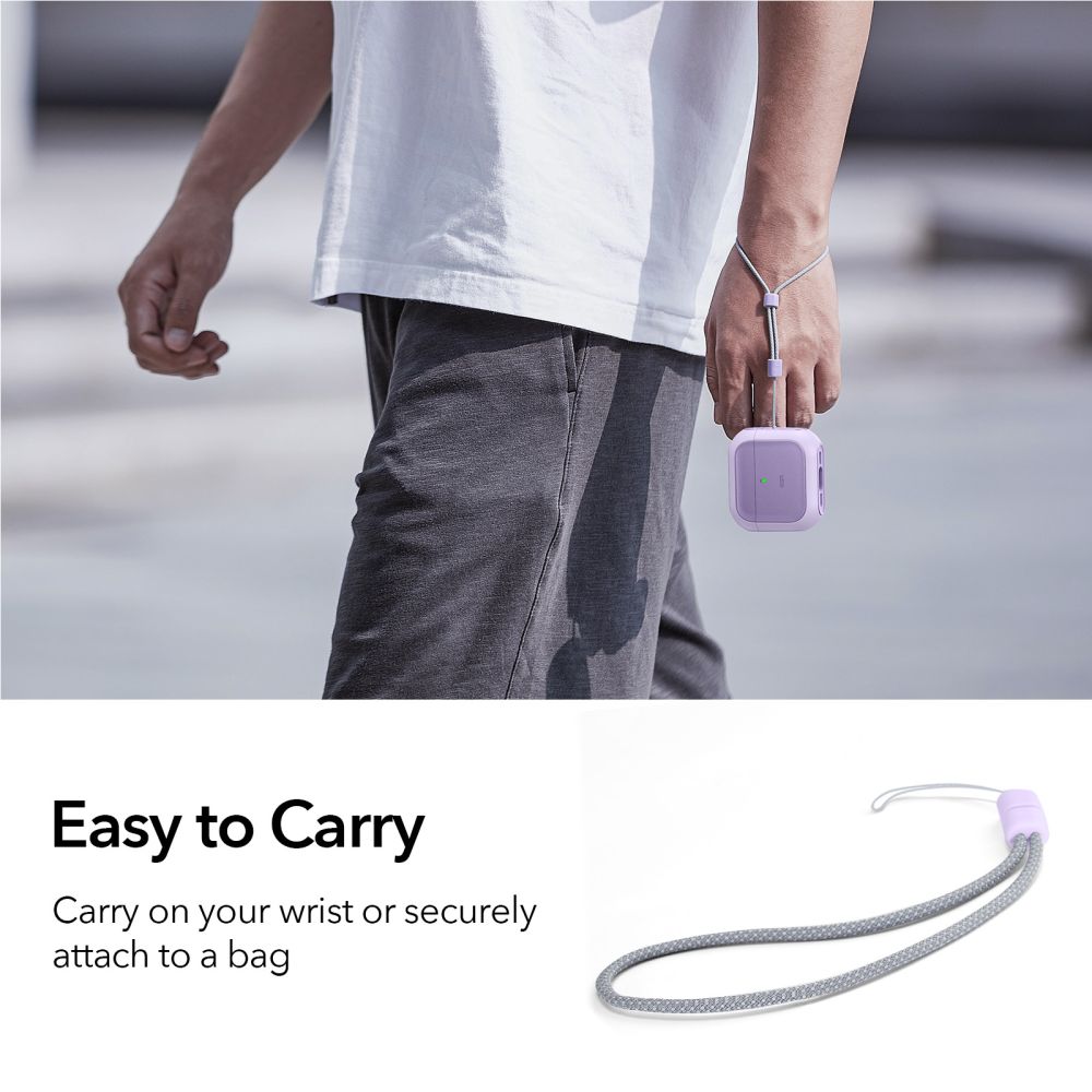ESR AirPods 4 Θήκη Σιλικόνης με MagSafe - Orbit Halolock - Purple