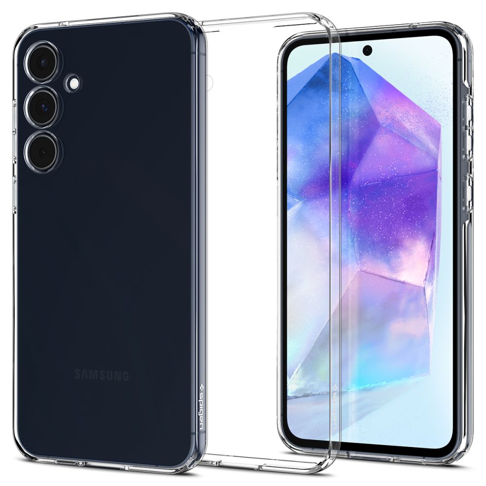 Spigen Samsung Galaxy A55 5G Liquid Crystal Θήκη Σιλικόνης - Crystal Clear
