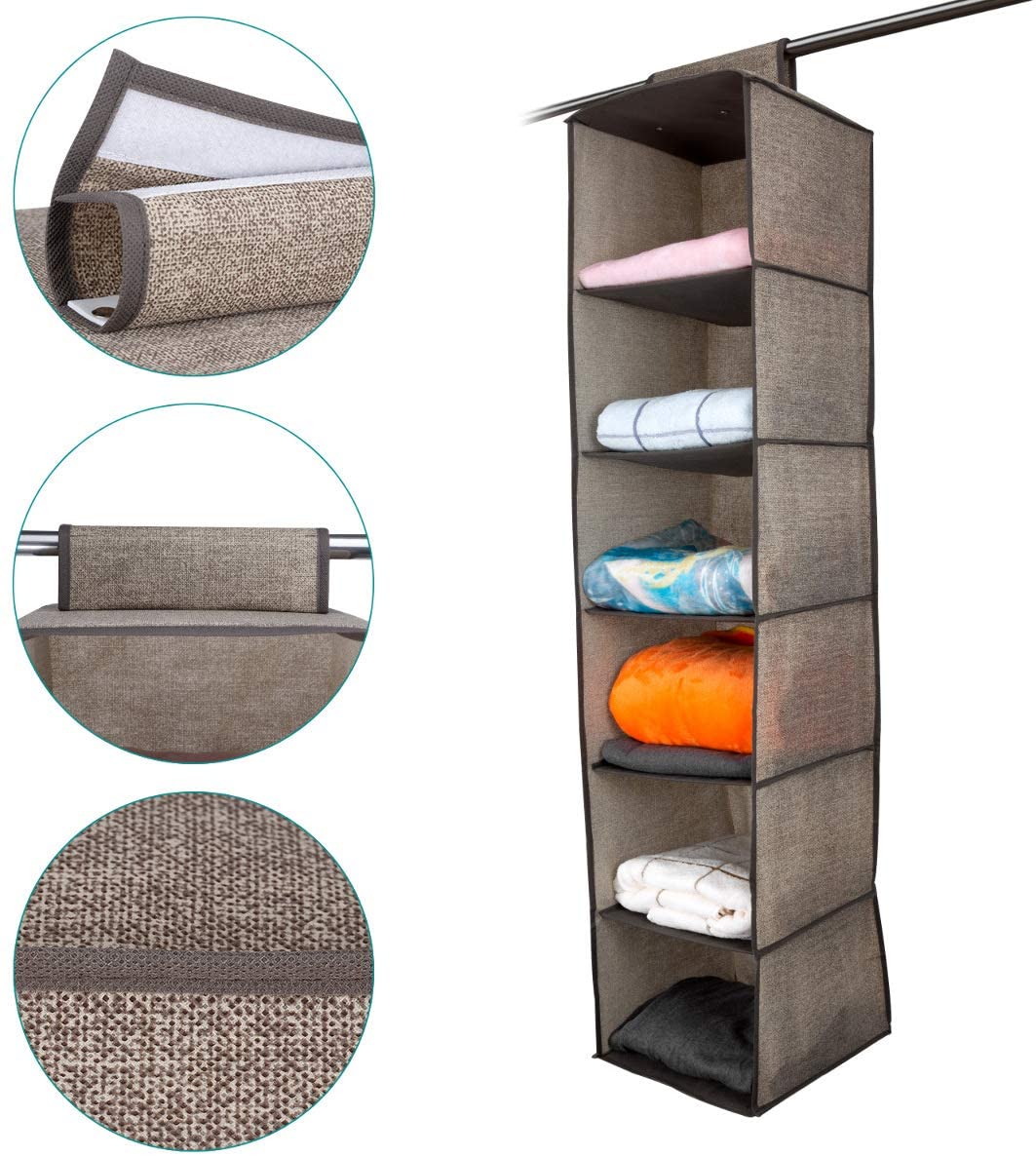 Navaris Πτυσσόμενη Ραφιέρα Ρούχων Set of 2 - Brown - 46267.05.2