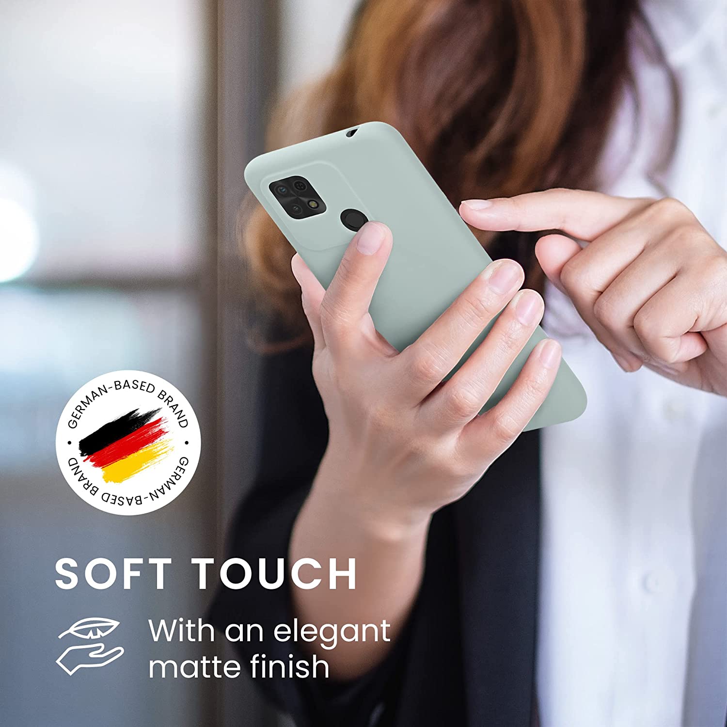 KW Xiaomi Xiaomi Redmi 10C Θήκη Σιλικόνης TPU - Cool Mint - 59231.200