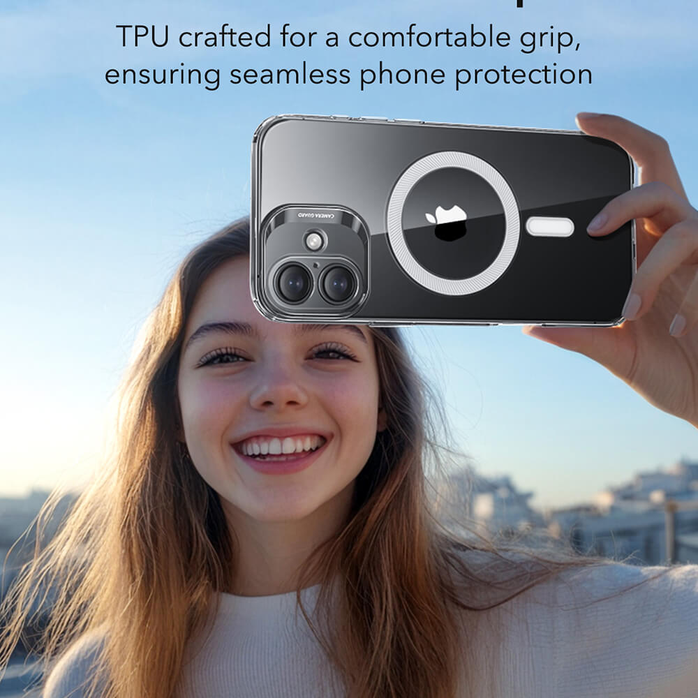 ESR iPhone 16 Zero HaloLock Λεπτή Θήκη Σιλικόνης με MagSafe - Διάφανη