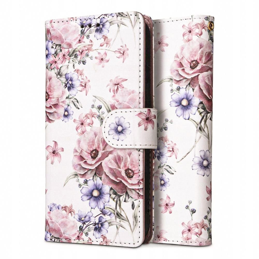 Tech - Protect Xiaomi Redmi Note 13 Pro 5G / Poco X6 5G Θήκη Πορτοφόλι Stand από Δερματίνη - Blossom Flower