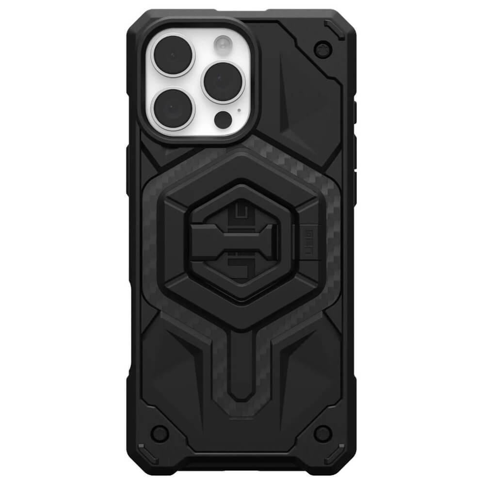 UAG iPhone 16 Pro Max Monarch Pro MagSafe Bundle Σκληρή Θήκη με MagSafe - Carbon Fiber / Black