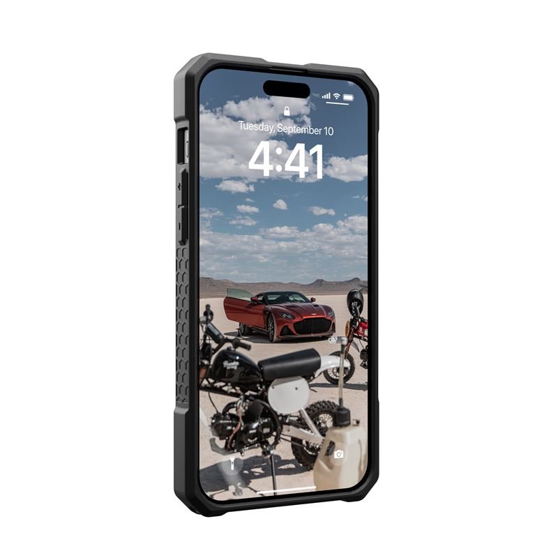 UAG iPhone 15 Plus Monarch Pro Series Σκληρή Θήκη με MagSafe - Carbon Fiber